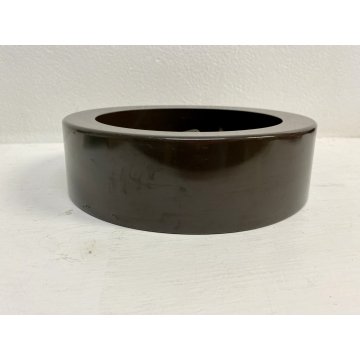 POSACENERE "MOLOKAI" LARGE DESIGN Enzo Mari Danese SVUOTATASCHE BROWN 1970