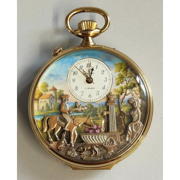 Reuge Music OROLOGIO TASCA Romance 337 doppio Automa SUONERIA CARILLON key BOX