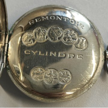 ANTICO OROLOGIO TASCA Medana EPOCA 900 Swiss OLD POCKET WATCH montre de poche