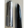 ANTICA PENNA STILOGRAFICA Parker 17 color NERO ARGENTO anni 60 OLD FOUNTAIN PEN