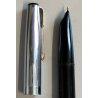 ANTICA PENNA STILOGRAFICA Parker 17 color NERO ARGENTO anni 60 OLD FOUNTAIN PEN