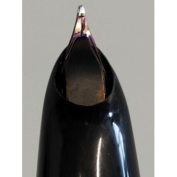 ANTICA PENNA STILOGRAFICA Parker 17 color NERO ARGENTO anni 60 OLD FOUNTAIN PEN