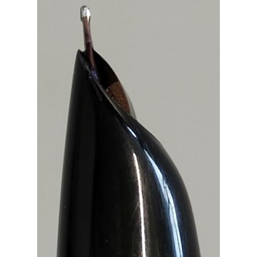 ANTICA PENNA STILOGRAFICA Parker 17 color NERO ARGENTO anni 60 OLD FOUNTAIN PEN