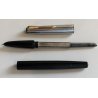 ANTICA PENNA STILOGRAFICA Parker 17 color NERO ARGENTO anni 60 OLD FOUNTAIN PEN