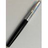 ANTICA PENNA STILOGRAFICA Parker 17 color NERO ARGENTO anni 60 OLD FOUNTAIN PEN