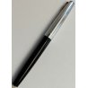 ANTICA PENNA STILOGRAFICA Parker 17 color NERO ARGENTO anni 60 OLD FOUNTAIN PEN