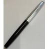 ANTICA PENNA STILOGRAFICA Parker 17 color NERO ARGENTO anni 60 OLD FOUNTAIN PEN