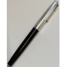 ANTICA PENNA STILOGRAFICA Parker 17 color NERO ARGENTO anni 60 OLD FOUNTAIN PEN