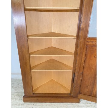 ANTICA ANGOLIERA VETRINA PRIMI 900 LEGNO DISPENSA LIBRERIA CRISTALLERIA VINTAGE