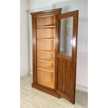 ANTICA ANGOLIERA VETRINA PRIMI 900 LEGNO DISPENSA LIBRERIA CRISTALLERIA VINTAGE