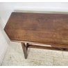 ANTICO SCRITTOIO FRATINO CONSOLLE 1800 LEGNO NOCE SCRIVANIA TAVOLO CAPRETTA