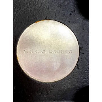 SCULTURA GIREVOLE ACCIAIO Pietro Consagra per Alessi d'Après  ACM983 ITALIA 1975