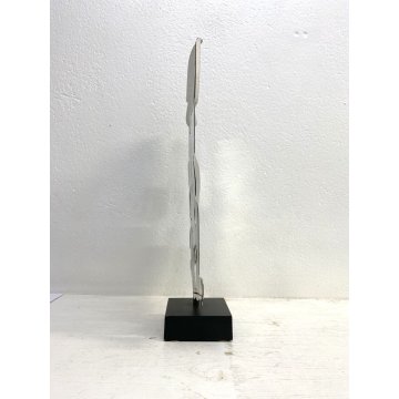 SCULTURA GIREVOLE ACCIAIO Pietro Consagra per Alessi d'Après  ACM983 ITALIA 1975