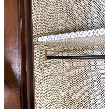 ANTICO GRANDE ARMADIO 1700 LEGNO NOCE GUARDAROBA PIEMONTESE 2 ANTE DISPENSA OLD