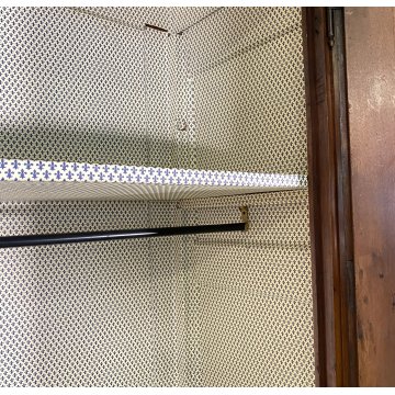 ANTICO GRANDE ARMADIO 1700 LEGNO NOCE GUARDAROBA PIEMONTESE 2 ANTE DISPENSA OLD