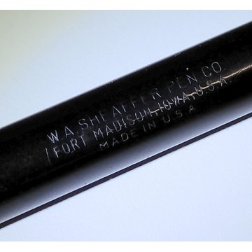 ANTICA PENNA STILOGRAFICA W.A. Sheaffer PISTONE Nib oro 14k SNORKEL FOUNTAIN PEN