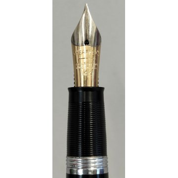 ANTICA PENNA STILOGRAFICA W.A. Sheaffer PISTONE Nib oro 14k SNORKEL FOUNTAIN PEN