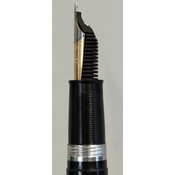 ANTICA PENNA STILOGRAFICA W.A. Sheaffer PISTONE Nib oro 14k SNORKEL FOUNTAIN PEN