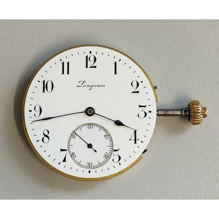 Longines CAL 19.70N Movimento Meccanico x ANTICO OROLOGIO TASCA Old Pocket Watch
