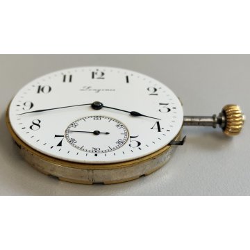 Longines CAL 19.70N Movimento Meccanico x ANTICO OROLOGIO TASCA Old Pocket Watch