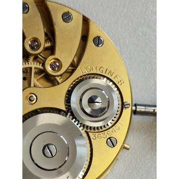 Longines CAL 19.70N Movimento Meccanico x ANTICO OROLOGIO TASCA Old Pocket Watch