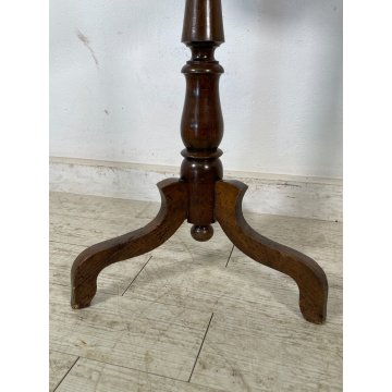 ANTICA TOILETTE LUIGI FILIPPO LEGNO FAGGIO TORNITA PSICHE SPECCHIO TAVOLINO LUMI