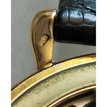 ROLEX Precision OROLOGIO POLSO oro 18k ANSE a RAGNO anni 40 Vintage Wrist Watch