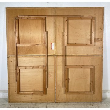 GRANDE QUADRO ASTRATTO Vittore Frattini ANNI 1988 DESIGN TECNICA MISTA VINTAGE