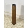 GRANDE VASO OTTONE BOSSOLO PROIETTILE 1979 ARTIGLIERIA GUERRA VASE MISSILE EPOCA