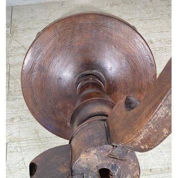 ANTICO SGABELLO FRANCESE SEDIA POLTRONCINA BAROCCO SEGGIOLA LEGNO EPOCA CHAIR