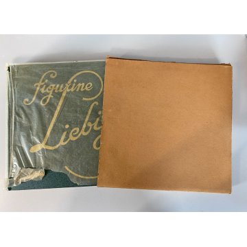 ALBUM FIGURINE Liebig 40 SERIE RACCOGLITORE VERDE 1 FIG. MANCANTE 1953/61 ITA