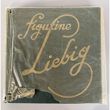 ALBUM FIGURINE Liebig 40 SERIE RACCOGLITORE VERDE 1 FIG. MANCANTE 1953/61 ITA