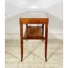 TAVOLINO SALOTTO DESIGN ANNI 7O LEGNO VETRO SMALL TABLE SCRITTOIO CASSETTO