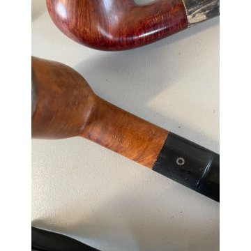 LOTTO 20 PIPE VINTAGE LEGNO ARGENTO SMOKING FUMO PFEIFE PIPA SAVINELLI LA FIAMMA
