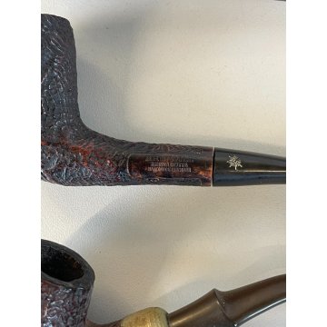 LOTTO 20 PIPE VINTAGE LEGNO ARGENTO SMOKING FUMO PFEIFE PIPA SAVINELLI LA FIAMMA