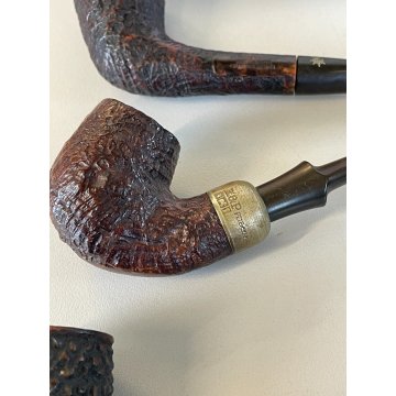 LOTTO 20 PIPE VINTAGE LEGNO ARGENTO SMOKING FUMO PFEIFE PIPA SAVINELLI LA FIAMMA