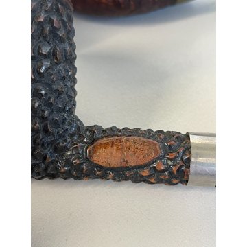 LOTTO 20 PIPE VINTAGE LEGNO ARGENTO SMOKING FUMO PFEIFE PIPA SAVINELLI LA FIAMMA