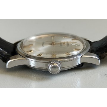 LONGINES Conquest Automatic L633.5 OROLOGIO POLSO ACCIAIO Vintage Wrist Watch