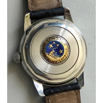 LONGINES Conquest Automatic L633.5 OROLOGIO POLSO ACCIAIO Vintage Wrist Watch