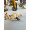 ANTICO LOTTO RELIGIOSO STATUINE PRESEPE 42 PZ C.C MILANO CONFALONIERI GESSO OLD