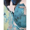 STAMPA MULTIPLO MARIO SCHIFANO "FINESTRA" ARTE CONTEMPORANEA QUADRO EPOCA 1970