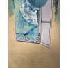 STAMPA MULTIPLO MARIO SCHIFANO "FINESTRA" ARTE CONTEMPORANEA QUADRO EPOCA 1970