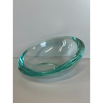SVUOTATASCHE DESIGN Fontana Arte by Max Ingrand VETRO CRISTALLO MOLATO VERDE