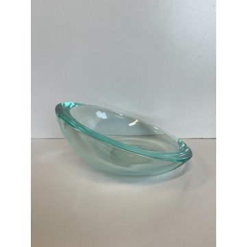 SVUOTATASCHE DESIGN Fontana Arte by Max Ingrand VETRO CRISTALLO MOLATO VERDE