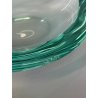 SVUOTATASCHE DESIGN Fontana Arte by Max Ingrand VETRO CRISTALLO MOLATO VERDE