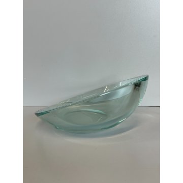 SVUOTATASCHE DESIGN Fontana Arte by Max Ingrand VETRO CRISTALLO MOLATO VERDE