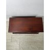 ANTICA PICCOLA CASSAPANCA legno PIOPPO 58 cm epoca 1900 OLD WOOD CHEST FORMELLA