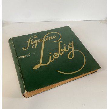 ALBUM FIGURINE Liebig 33 SERIE COMPLETE RACCOGLITORE VERDE META'  '900 ITA