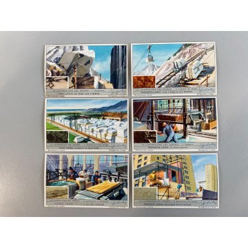 LOTTO 10 SERIE FIGURINE Liebig COMPLETE 12 fig VARIE 2 SERIE Lavazza 6 fig AMICA
