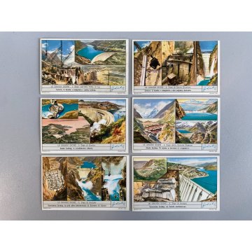LOTTO 10 SERIE FIGURINE Liebig COMPLETE 12 fig VARIE 2 SERIE Lavazza 6 fig AMICA